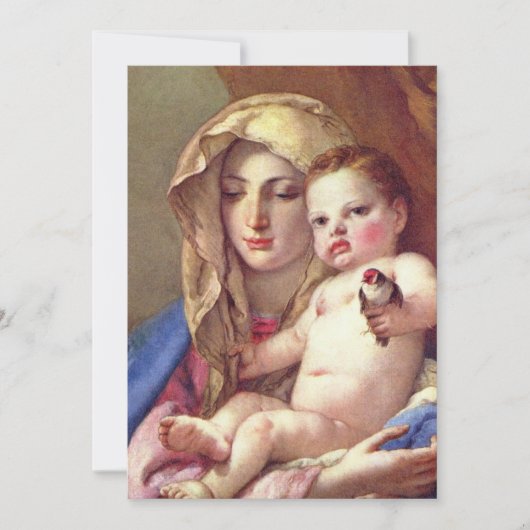 Madonna van de Goldfinch (Voorkant)