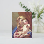 Madonna van de Goldfinch Briefkaart (Staand voorkant)
