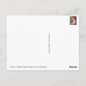 Madonna van de Goldfinch Briefkaart (Achterkant)