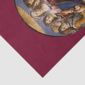 Madonna van de granaatappel weefsel papier (Detail)