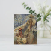 Madonna van de Lillies Briefkaart (Staand voorkant)