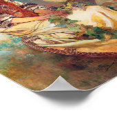 Madonna van de Lily, Mucha Poster (Hoek)