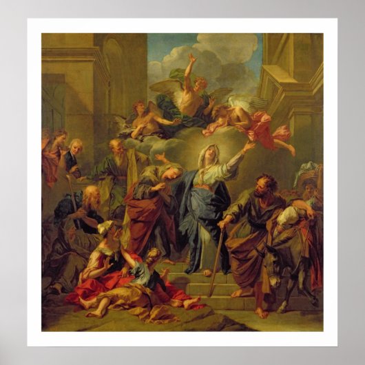 Madonna van de Magnificat Poster (Voorkant)