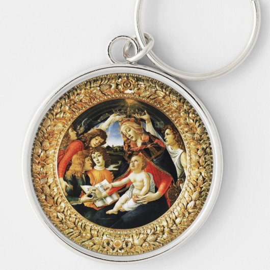 Madonna van de Magnificat Sleutelhanger (Voorkant)