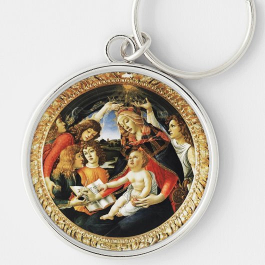 Madonna van de Magnificat Sleutelhanger (Voorkant)