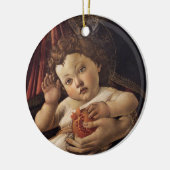 Madonna van de Pomegranaat Keramisch Ornament (Links)