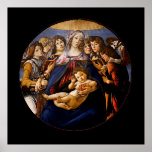 Madonna van de Pomegranaat Poster