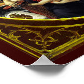 Madonna van de Pomegranaat Poster (Hoek)