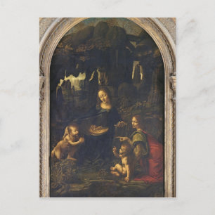 Madonna van de Rocks, c.1478 Briefkaart