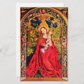 MADONNA VAN DE ROOS BOWER BRIEFPAPIER (Voorkant / Achterkant)