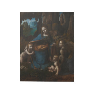 Madonna van de Rots, Maria, Jezus, Johannes Notitieblok