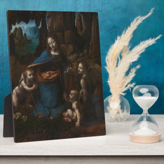 Madonna van de rotsen, Maagd Maria, Jezus, Johanne Fotoplaat (Zijkant)