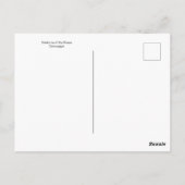 Madonna van de Rozen van het Briefkaart Caravaggio (Achterkant)