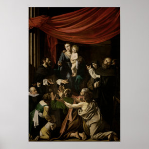 Madonna van de Rozenkrans Poster