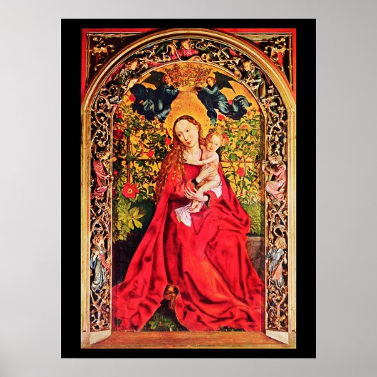 MADONNA VAN DE ROZENKRANS POSTER (Voorkant)