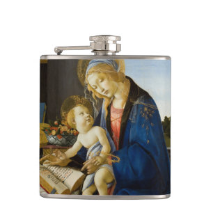 Madonna van het Boek van Botticelli Heupfles