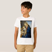 Madonna van het Boek van Botticelli T-shirt (Voorkant volledig)