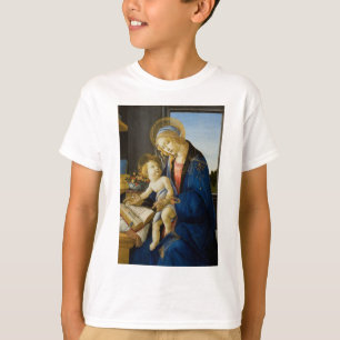 Madonna van het Boek van Botticelli T-shirt