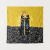 Madonna van het Wheat Tapestry Wandkleed (Voorkant)