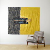 Madonna van het Wheat Tapestry Wandkleed (In Situ (horizontaal))