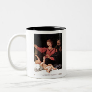 Madonna van Loreto - Raphael - c1511 Tweekleurige Koffiemok