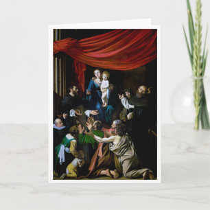 Madonna van Rosary, Caravaggio Kaart