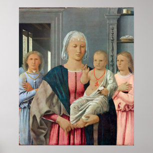 Madonna van Senigallia - Piero della Francesca Poster