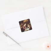 Madonna Vierkante Sticker (Envelop)