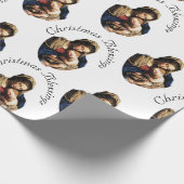 Madonna with Christ Child Customizable White Cadeaupapier (Hoek)