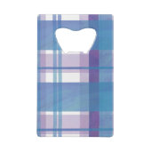 Madras Plaid Blue et Purple (Dos)