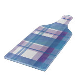 Madras Pset Blue en Paars Snijplank (Hoek)