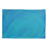 Madras Pset Green en Blue Kussensloop (Achterkant)