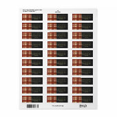 Madras Pset Herfst Red Etiket (Full Sheet)