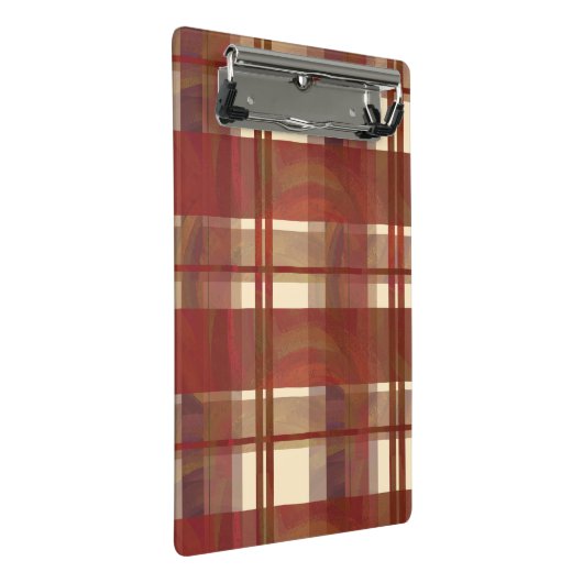 Madras Pset Herfst Red Mini Klembord (Schuin)