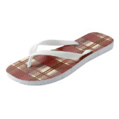 Madras Pset Herfst Red Teenslippers (Schuin)