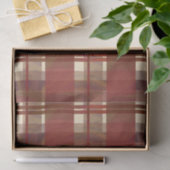 Madras Pset Herfst Red Tissuepapier (Geschenk)