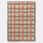 Madras Pset Kerstmis Deken (Voorkant Verticaal)