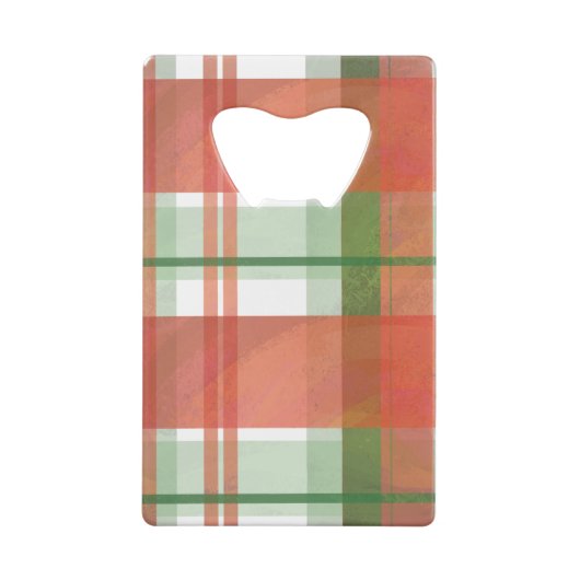 Madras Pset Kerstmis Kredietkaart Flessenopener (Achterkant)