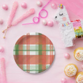 Madras Pset Kerstmis Papieren Bordje (Feest)