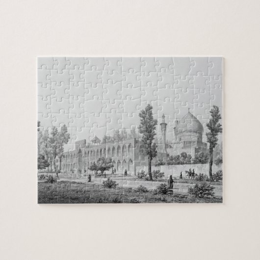 Madrasa-yi Masjid-i Shah Sultan Hussein, in Isfaha Legpuzzel (Horizontaal)