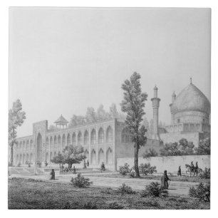 Madrasa-yi Masjid-i Shah Sultan Hussein, in Isfaha Tegeltje