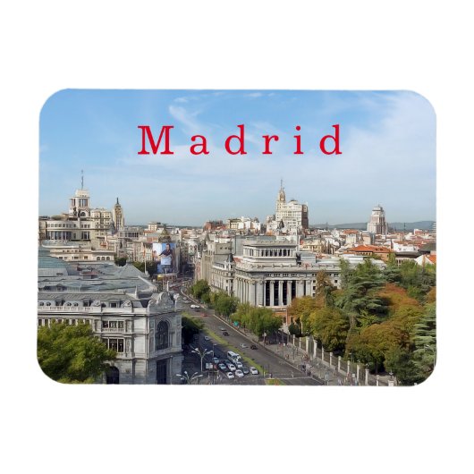 Madrid. #15. magneet (Horizontaal)
