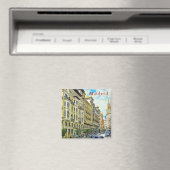 Madrid. Architectuur van Gran Vía. Magneet (Insitu (Vaatwasser))