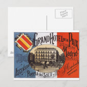 Madrid Briefkaart (Voorkant / Achterkant)