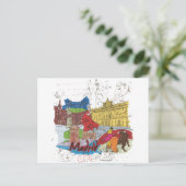 Madrid Briefkaart (Staand voorkant)