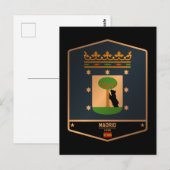 Madrid Briefkaart (Voorkant / Achterkant)