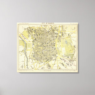 Madrid Canvas Afdruk