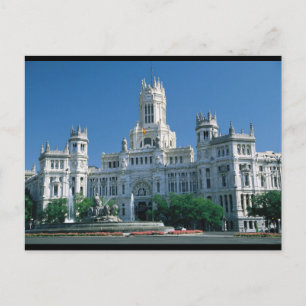 Madrid Communications Palace Briefkaart