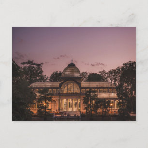 Madrid Crystal Palace Travel Briefkaart