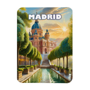 Madrid, een stad waar je graag wegloopt magneet